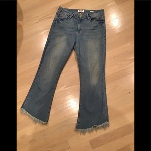 Frame Jeans.  Size 28. Le Crop Mini Boot.  High waisted